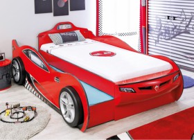 CARBED Кровать-машина Coupe с выдвижной кроватью Red 20.03.1306.00 в Саратове - saratov.katalogmebeli.com | фото
