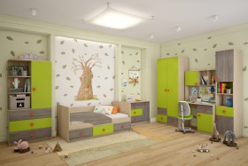 Детская комната Пуговка в Саратове - saratov.katalogmebeli.com | фото