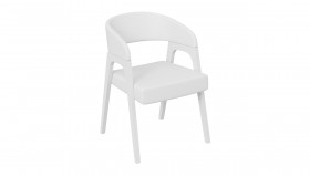 Кресло «Техас 1» (Белый матовый/Экокожа Белый №66) в Саратове - saratov.katalogmebeli.com | фото