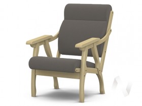 Кресло Вега-10 (бесцветный лак/ULTRA STONE) в Саратове - saratov.katalogmebeli.com | фото
