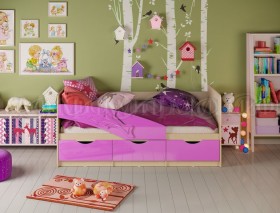 Кровать детская 1,8м Дельфин (Сиреневый металлик) в Саратове - saratov.katalogmebeli.com | фото