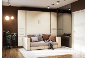 Шкаф-кровать с диваном Злата в Саратове - saratov.katalogmebeli.com | фото 1