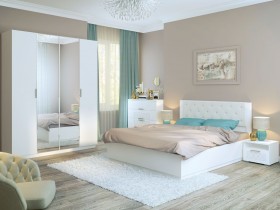 Спальня Тиффани (Белый текстурный) в Саратове - saratov.katalogmebeli.com | фото