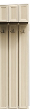 Вешалка для одежды навесная ДЛЯ ПРИХОЖЕЙ ВШ Венге/Дуб выбеленный в Саратове - saratov.katalogmebeli.com | фото